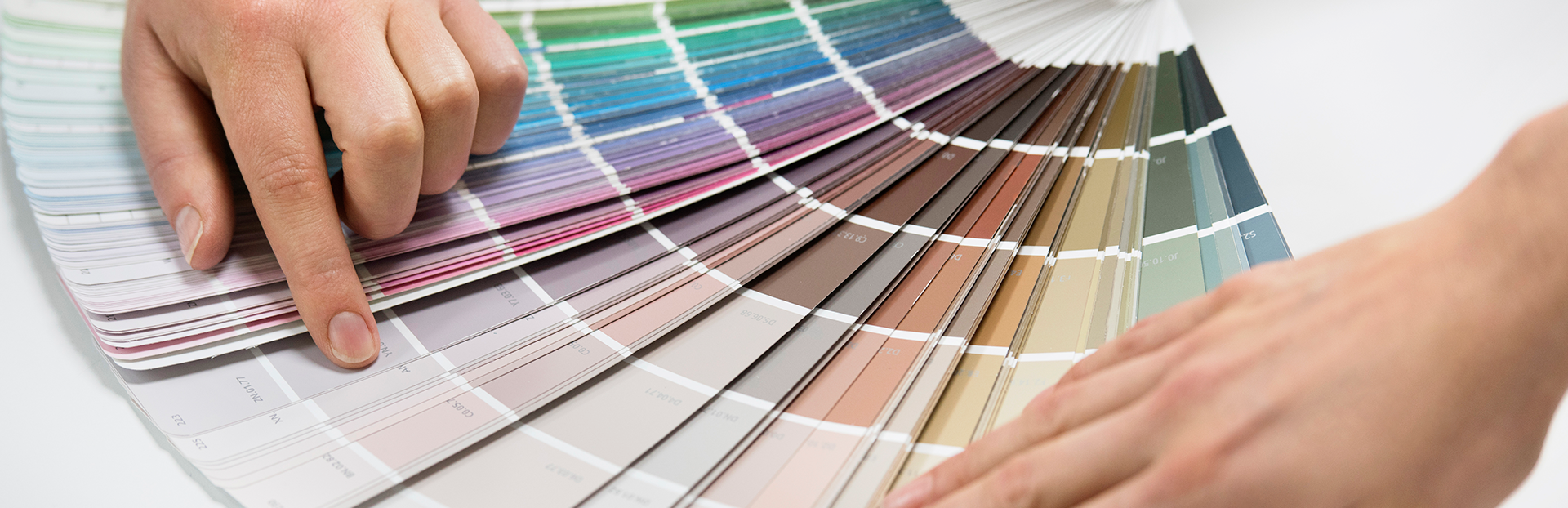 Ferramentas profissionais - Leque de Cores