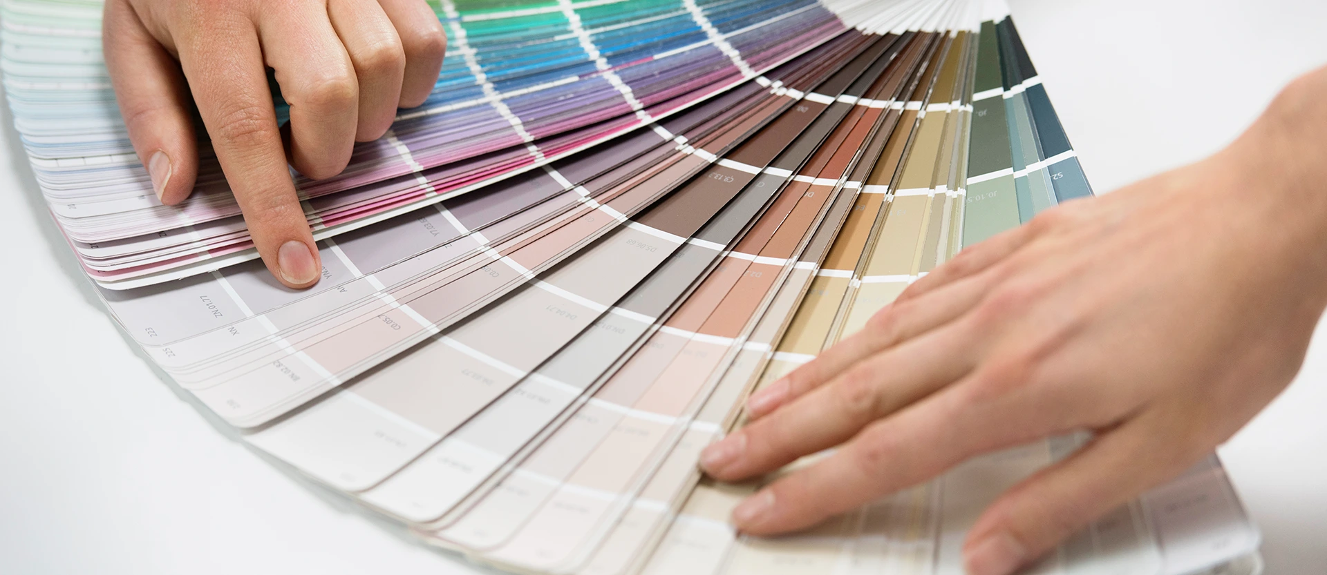 Ferramentas profissionais - Leque de Cores